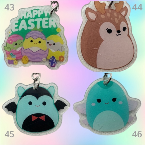 Squishmallow KBK Keychains - Picture 8 of 8